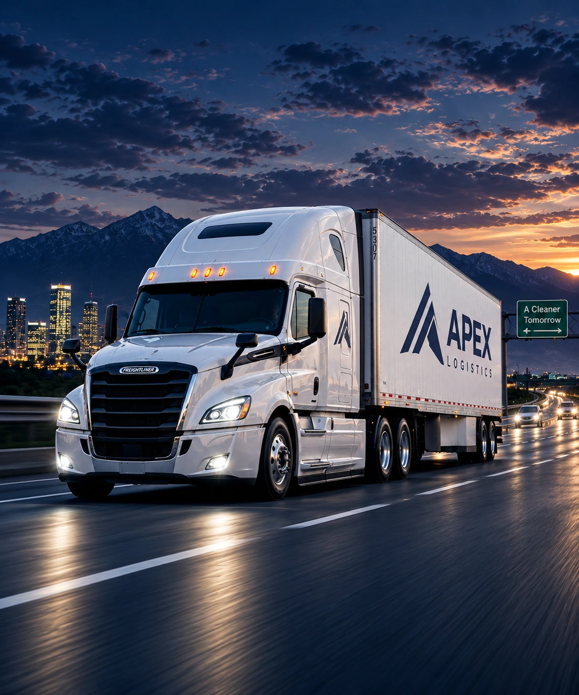 Illustrative ground freight equipment